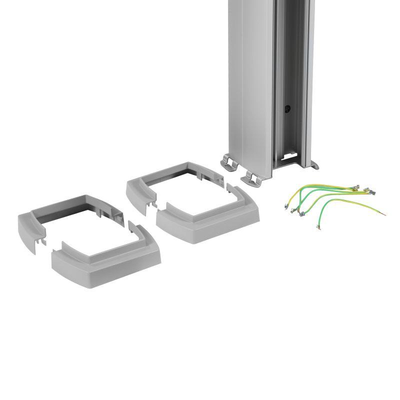 Колонна универсальная 2 секции 2.77м с возможн. увелич. выс. до 4.05м с алюм. крышкой алюм. Leg 653131