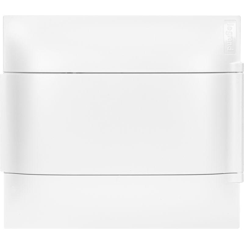 Щиток пластиковый навесной Practibox S 1х8 бел. дверь Leg 134608