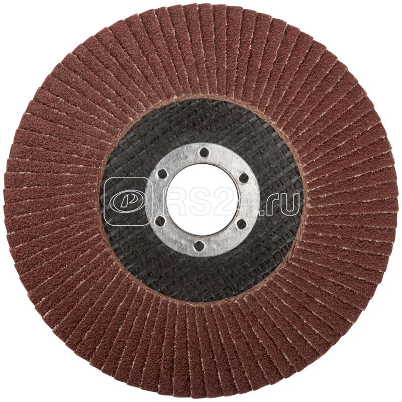 Круг лепестковый торцевой 125мм Р 80 FIT 39554