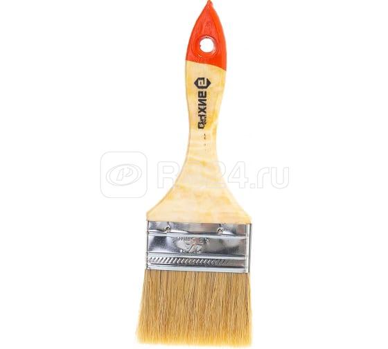 Кисть СТАНДАРТ 63мм 2.5дюйм. натур. щетина Вихрь 73/3/4/4