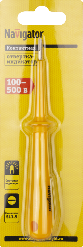 Отвертка индикаторная 82 349 NHT-Оti01-150 150мм NAVIGATOR 82349
