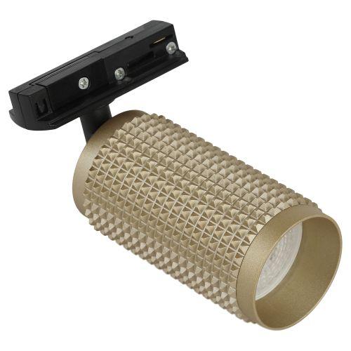 Светильник трековый 1ф TR40-GU10 MG под лампу MR16 матов. золото Эра Б0054200