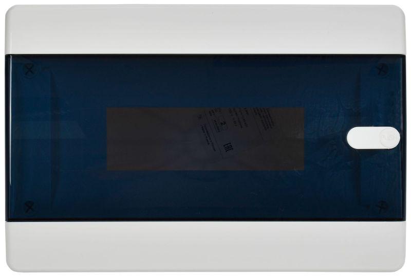Корпус ЩРН-П-12 UNION Compact IP41 черн. прозр. дверь пластик. IEK UIC-KP12-N-12-41-K01