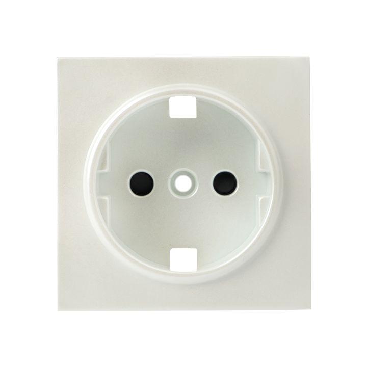 Панель лицевая Валенсия для 1-м розетки 16А с заземл. защ. шторки жемчуж. PROxima EKF ESR16-L-028-50