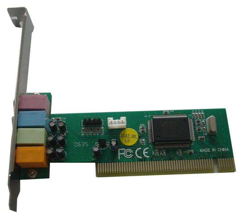 Карта звуковая PCI 8738 (C-Media CMI8738-SX) 4.0 bulk ASIA 8738SX 4C 14871