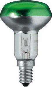 Лампа накаливания Refl NR50 40W E14 230V Green зел. PHILIPS 923346844217