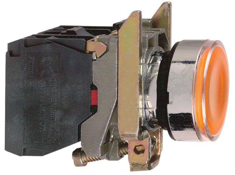 Лампа светосигнальная d22мм 230В желт. SchE XB7EV75P