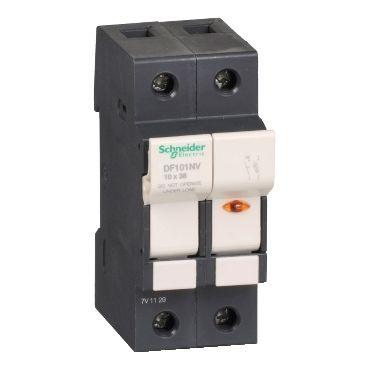 Разъединитель-предохранитель 32А с указателем срабатывания 1P+N10х38 SchE DF101NV
