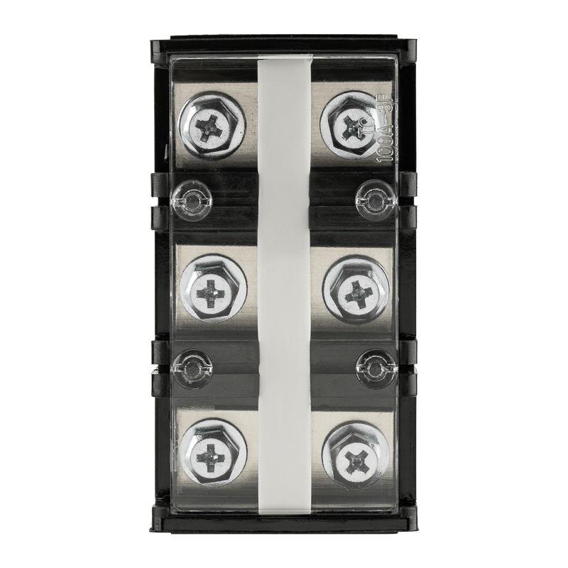 Блок зажимов клеммный БЗН ТС-1003 35кв.мм 100А 3 пары Rexant 11-2160