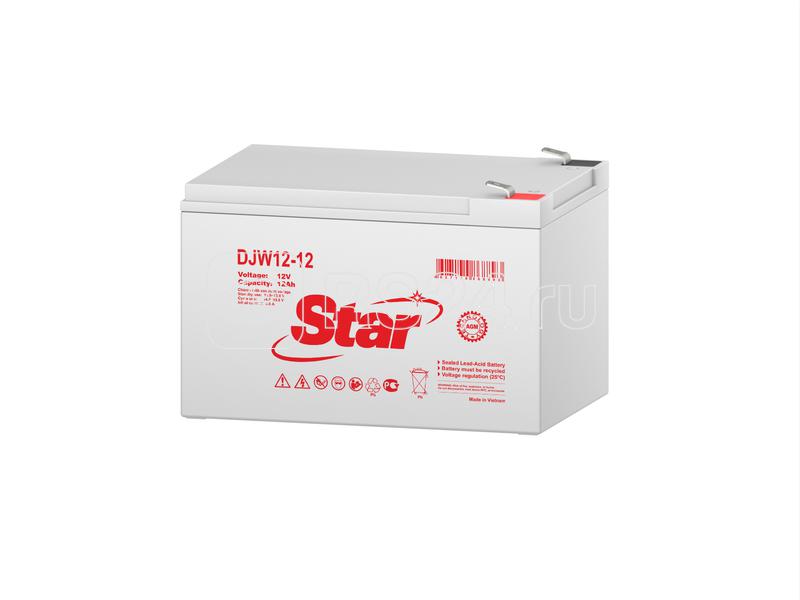 Аккумулятор 12В 12А.ч Star DJW12-12