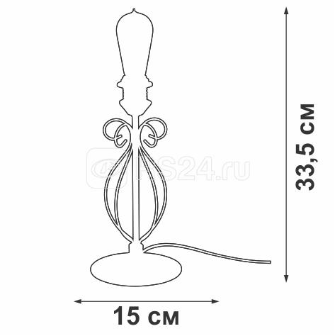 Светильник настольный 1хE27 макс. 40Вт Vitaluce V1264-0/1L