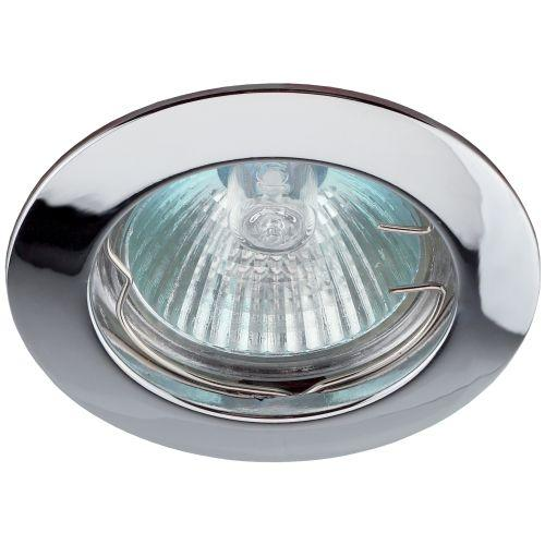 Светильник точечный KL1 CH 50Вт MR16 12В литой хром. ЭРА C0043654