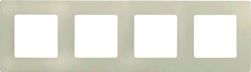 Рамка 4-м Etika сл. кость IEK 672514