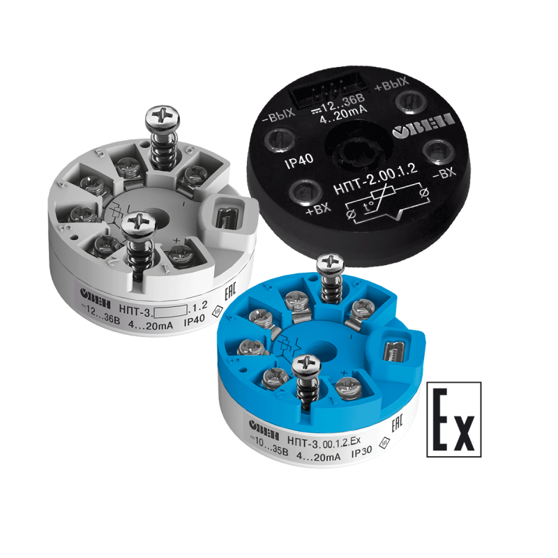 Преобразователь измерительный (50М -50…+180град.C) НПТ-2.01.1.2 ОВЕН 31141