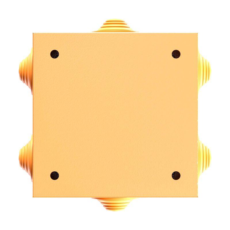 Коробка ответвительная FS 150х150х80мм 4р 450В 20А 10кв.мм нерж. контакт с каб. вводами и клеммн. IP66 сталь. DKC FSK31410 Коробка ответвительная FS 150х150х80мм 4р 450В 20А 10кв.мм нерж. контакт с каб. вводами и клеммн. IP66 сталь. DKC FSK31410
