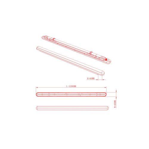 Светильник светодиодный SPP-201-1-40K-036 36Вт 4000К 3780лм IP65 1200мм линейный прозр. ЭРА Б0047176