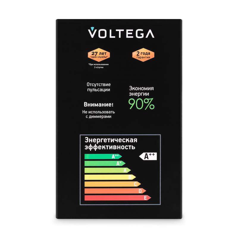 Лампа светодиодная филаментная Loft 271 G125 4Вт 3000К E27 Voltega 8523