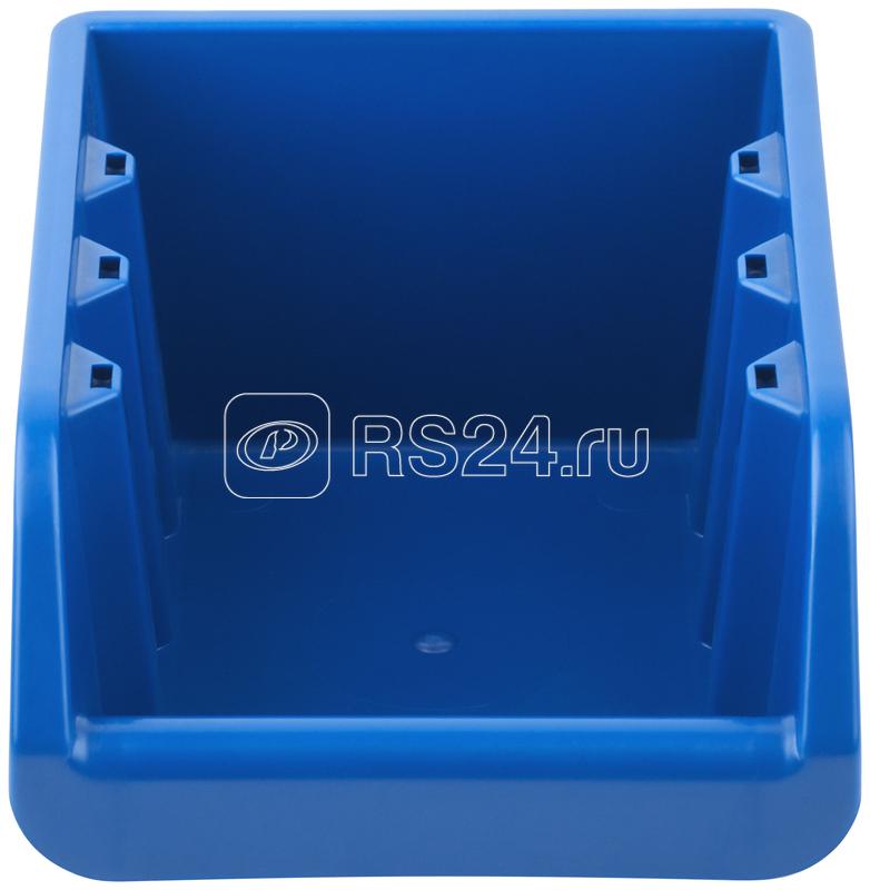 Лоток для крепежа пластиковый 160х115х75мм син. MOS 65697М