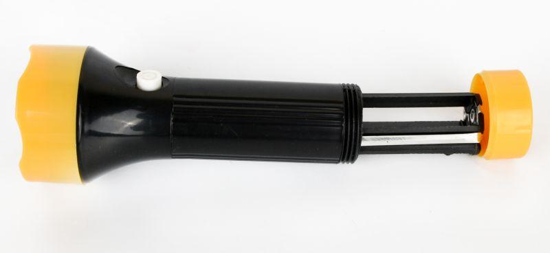 Фонарь 5002-ТН 4LED 1 режим 3хR03 черн. (блист.-пакет) Ultraflash 11785