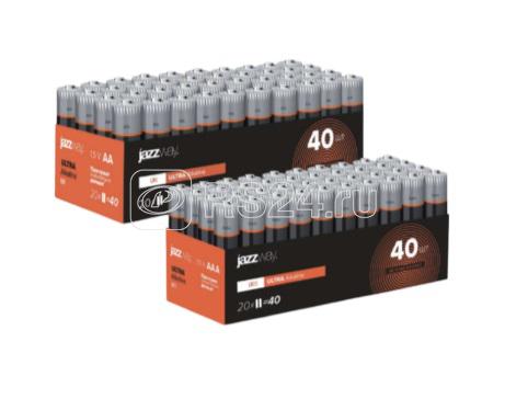 Элемент питания алкалиновый AAA/LR03 Ultra Alkaline Pack-40 (уп.40шт) JazzWay 5057579