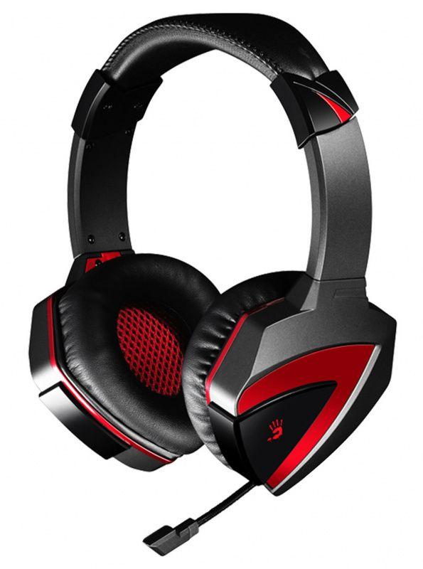 Наушники с микрофоном Bloody G500 черн./красн. мониторные оголовье A4TECH G500 A4TECH G500 A4TECH 944729