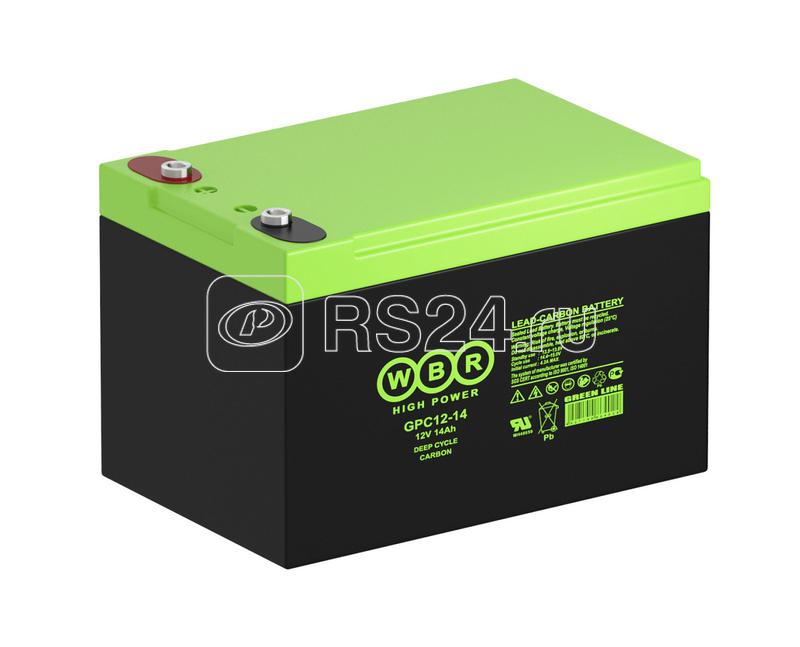 Аккумулятор тяговый 12В 14А.ч WBR GPC12-14 WBR