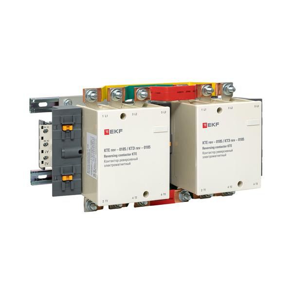 Контактор реверсивный КТЭ 185А кат. 230В AC 2НО EKF ctr-b-r-185