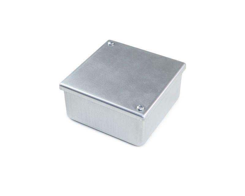 Коробка распределительная стальная 100х100х50 IP40 ГОФРОМАТИК zeta30320