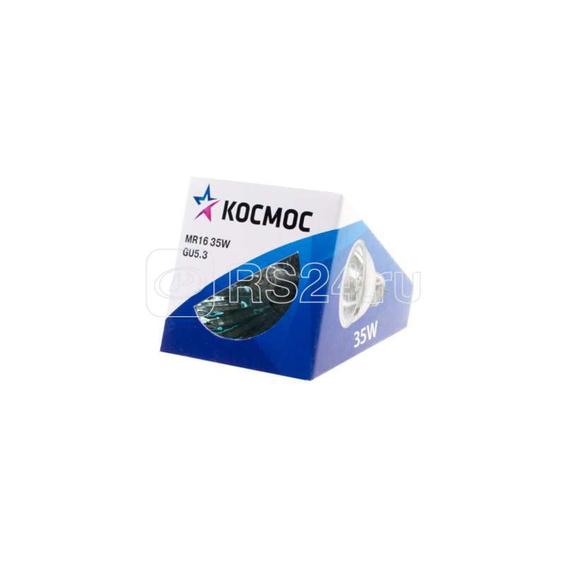 Лампа галогенная MR16 35Вт 12В GU5.3 FMWc Космос LKsmMR1612V35W