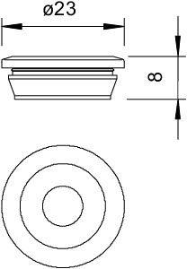 Ниппель d7-13мм 89 SW OBO 2012146