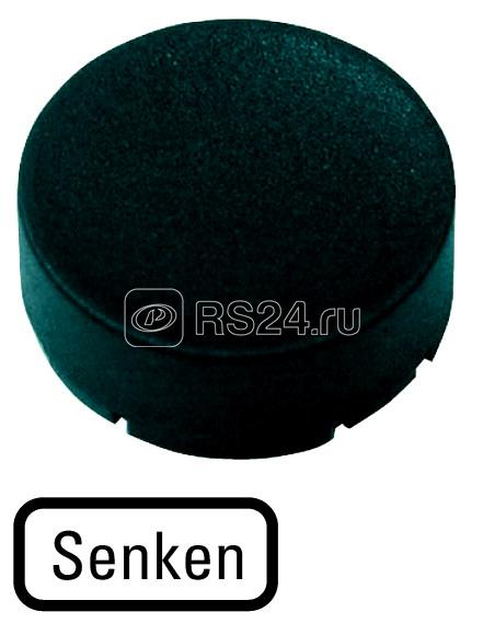 Шильдик кнопочный выступающий "НИЖНИЙ" M22-XDH-S-D18 черн. EATON 218238