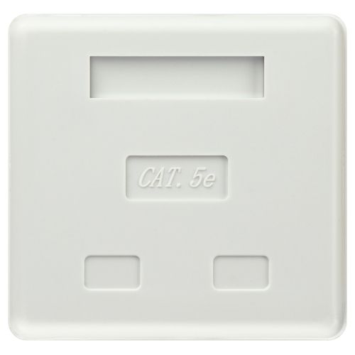 Розетка компьютерная 2-м RJ45 кат.5E неэкранир. Эра Б0056902