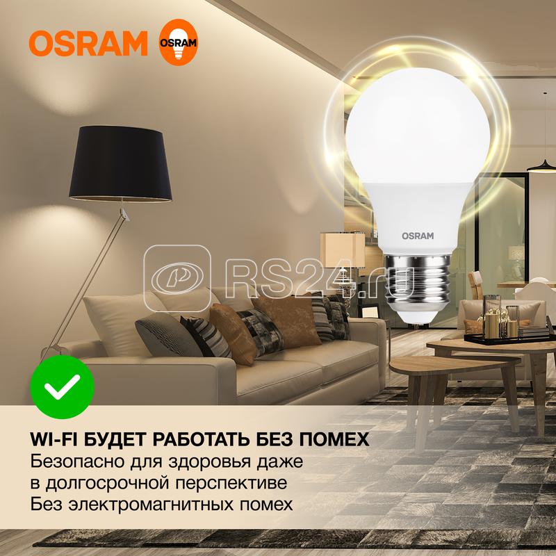 Лампа светодиодная LED Value LVCLA60 7SW/830 7Вт грушевидная матовая E27 230В 10х1 RU OSRAM 4058075577893