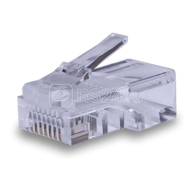 Коннектор 8P8C UTP 5e 50U (RJ-45) 2pb (уп.100шт) SUPRLAN 10-0241