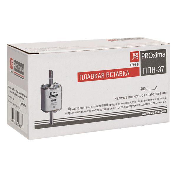 Вставка плавкая ППН-37 400/200А габарит 2 PROxima EKF fus-37/400/200