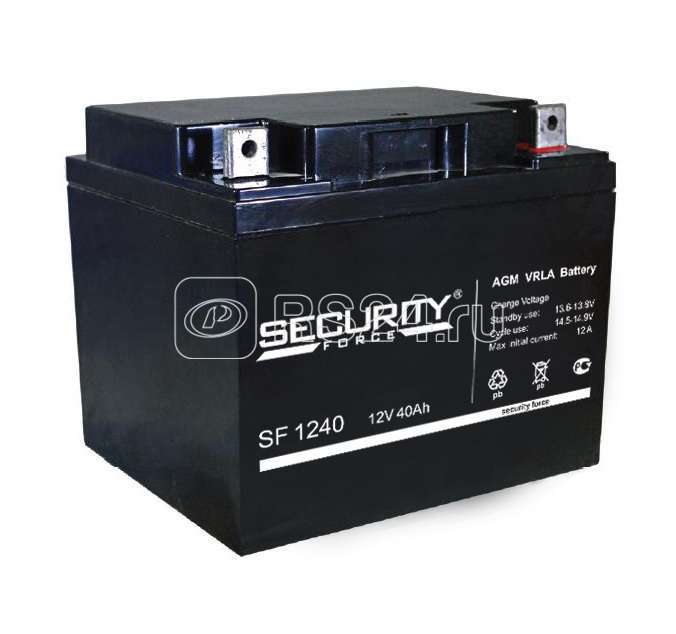 Аккумулятор ОПС 12В 40А.ч SF 1240 Security Force 4614030010011