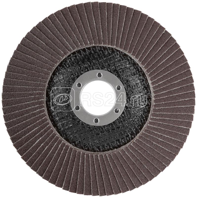 Круг лепестковый торцевой кальцинированный 125мм Р 120 FIT 39956