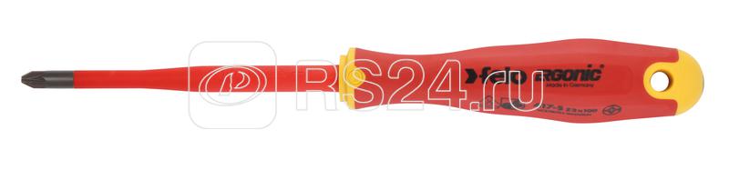 Отвертка диэлектрическая Ergonic крестовая +/- Slim Z 2х100 Felo 41729390