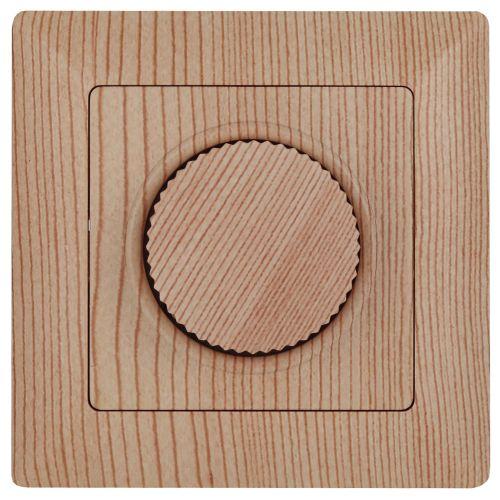 Светорегулятор Solo 4-401-11 поворотный 600Вт 230В IP20 СУ сосна Intro Б0053712