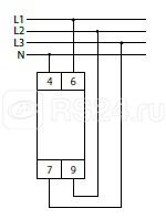 Указатель напряжения LK-713 3 зел. светодиода (сигнализация наличия 3ф 35мм 3х400/230+N IP20 монтаж на DIN-рейке) F&F EA04.007.002