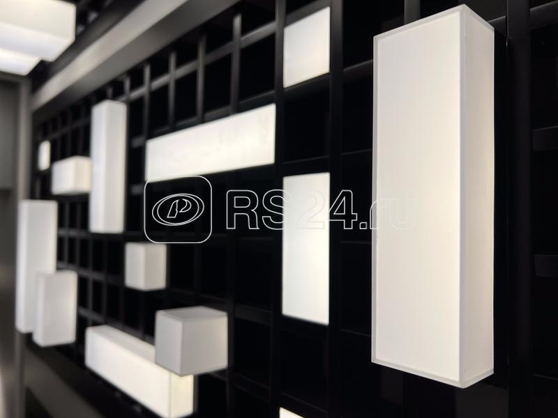 Светильник светодиодный RVE-LBX-LUMO40-PLAZA7515010-1-GR прямоугольник грильято 1шт 65х140х80мм 12Вт встраиваемый 4000К бел. RVElektro RVE00003274