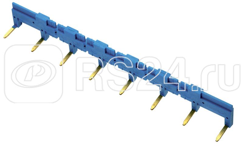 Соединитель шинный 8п для розеток 95.63 95.65 95.75 95.75.9 95.83.1 95.85.1 син. FINDER 09508