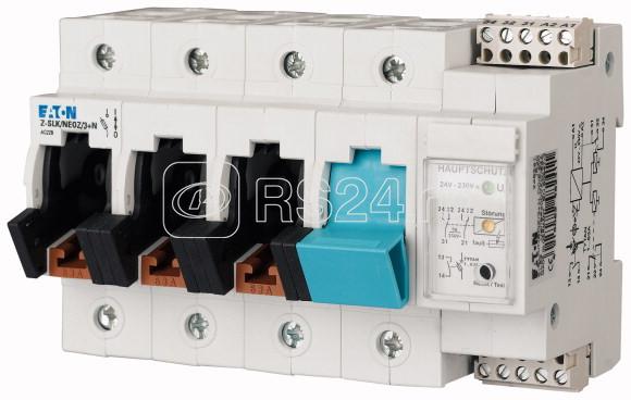 Держатель плавких вставок 3+N C 63А электронным модулем Z-SLK/NEOZ/3+N EATON 248241