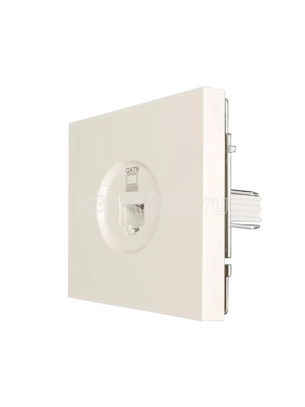 Розетка компьютерная 1-мест. СП ZIMA IP20 слон. кость LEZARD 704-9088-140