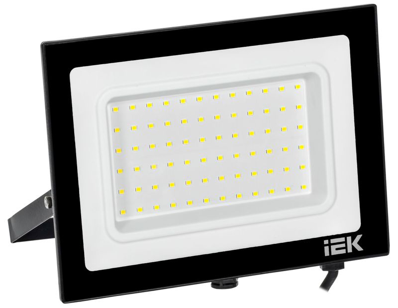 Прожектор светодиодный СДО 06-70 6500К IP65 черн. IEK LPDO601-70-65-K02