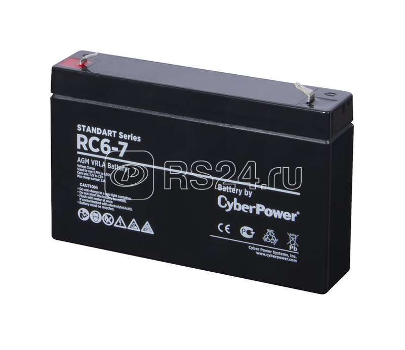 Батарея аккумуляторная SS 6В 7А.ч CyberPower 1000527450