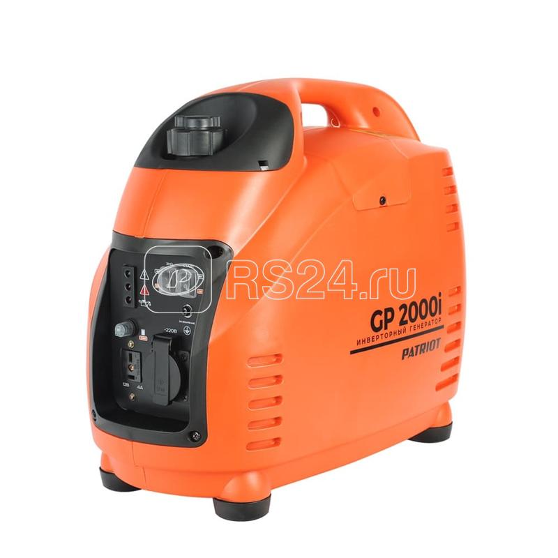 Бензогенератор инверторный GP 2000i 1.5/1.8кВт уровень шума 58 dB 18.5кг PATRIOT 474101035 Бензогенератор инверторный GP 2000i 1.5/1.8кВт уровень шума 58 dB 18.5кг PATRIOT 474101035