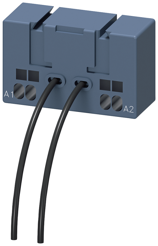 Адаптер подключения катушки контактора электродвигателя типоразмер S0 подключение снизу пружинные клеммы Siemens 3RT29264RB12