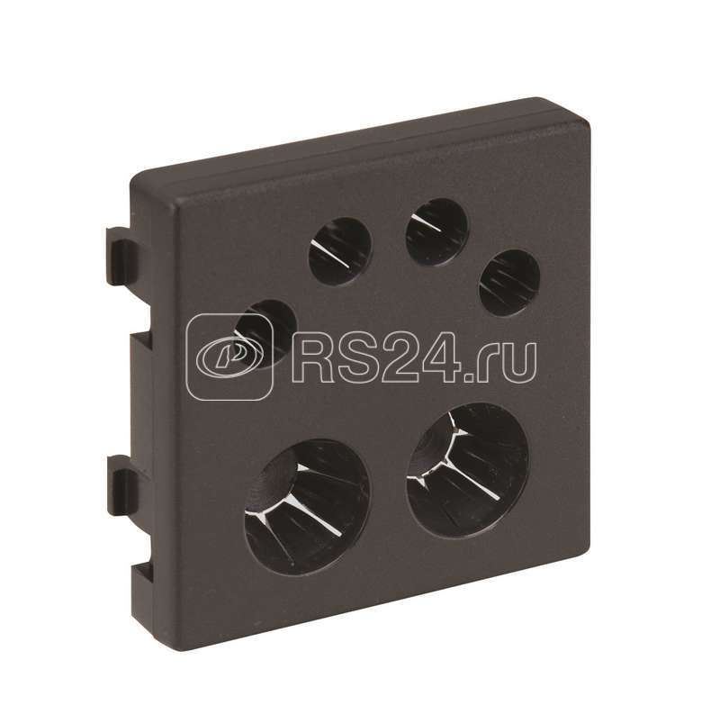 Плата для ввода кабелей (2х13мм и 4х6мм) 45х45мм бел. Simon Connect K20-9