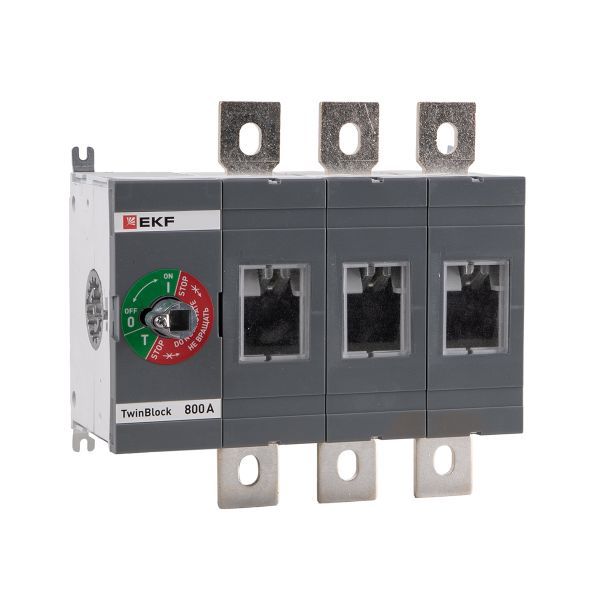 Рубильник 3п 800А без рукоятки управления TwinBlock PROxima EKF tb-s-800-3p